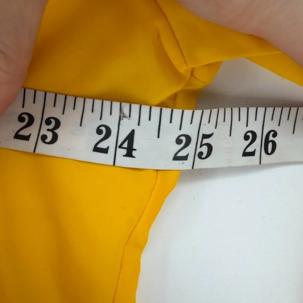 Vintage K Studio Yellow Windbreaker Big Piney River Trail Ride USA - Picture 5 of 5